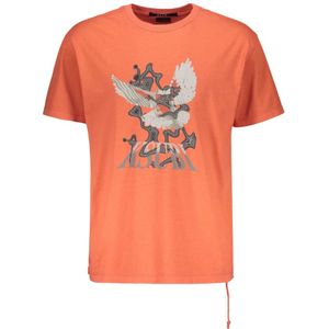 Ksubi, Heren, Tops, Oranje, Maat: L Katoen,