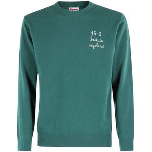 MC2 Saint Barth, Heren, Truien, Groen, Maat: M Wol,