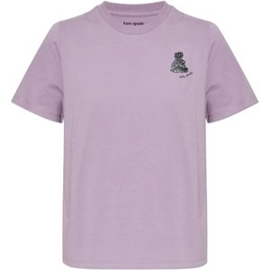 Kate Spade, Dames, Tops, Paars, Maat: L