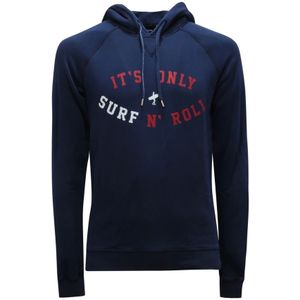 Dsquared2, Heren, Sweatshirts & Hoodies, Blauw, Maat: XS Katoen,