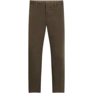 Tommy Hilfiger, Heren, Broeken, Groen, Maat: W28 L32 Katoen,