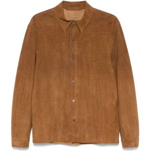 Salvatore Santoro, Heren, Jassen, Bruin, Maat: L Suède,