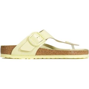 Birkenstock, Dames, Schoenen, Geel, Maat: 36 EU Synthetisch,