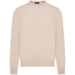 Colombo, Heren, Truien, Beige, Maat: 2XL Kasjmier,