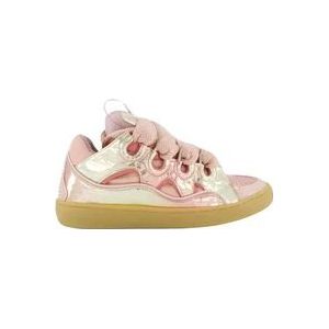 Lanvin Curb Sneakers voor Dames , Pink , Dames , Maat: 36 EU