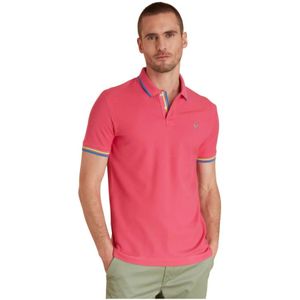 Vicomte A., Heren, Tops, Roze, Maat: 2XL Katoen,