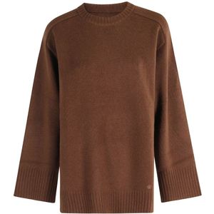 Loulou Studio, Dames, Truien, Bruin, Maat: XS Wol,