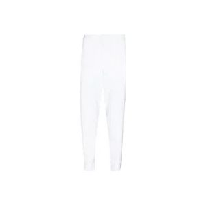 Dsquared2 Iconische Witte Katoenen Sweatpants , White , Heren , Maat: L