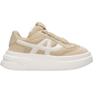 Ash, Dames, Schoenen, Beige, Maat: 40 EU Katoen,