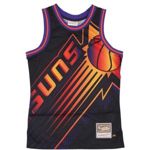Mitchell & Ness, Heren, Sport, Zwart, Maat: L Poliester,