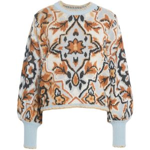 Farm Rio, Dames, Truien, Veelkleurig, Maat: L