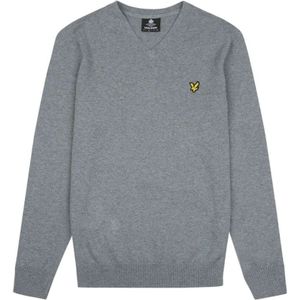 Lyle & Scott, Heren, Truien, Grijs, Maat: M Katoen,