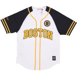 Mitchell & Ness, Heren, Sport, Wit, Maat: L Katoen,