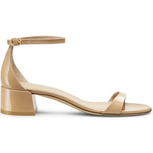 Stuart Weitzman, Dames, Schoenen, Beige, Maat: 41 EU Suède,
