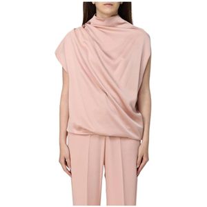 Fabiana Filippi, Dames, Blouses & Shirts, Roze, Maat: XS