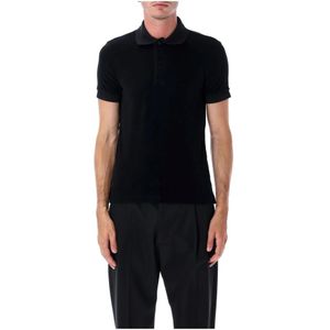 Tom Ford, Heren, Tops, Zwart, Maat: M Katoen,