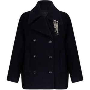 Liu Jo, Dames, Jassen, Blauw, Maat: M Wol,