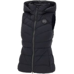 Canada Goose, Dames, Jassen, Zwart, Maat: L Nylon,