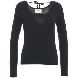 Mvm, Dames, Truien, Zwart, Maat: XS Kasjmier,