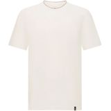 Boggi Milano - Shirt - Wit - Kwartmouw - Normale Pasvorm