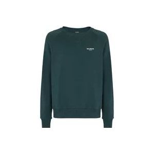 Balmain Flock sweatshirt , Green , Heren , Maat: 2XL