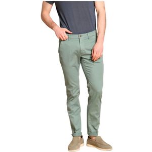 Mason's, Heren, Broeken, Groen, Maat: XS Katoen,