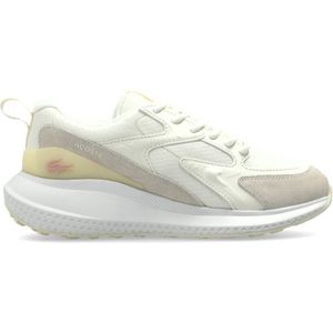 Lacoste, Dames, Schoenen, Beige, Maat: 36 1/2 EU Leer,