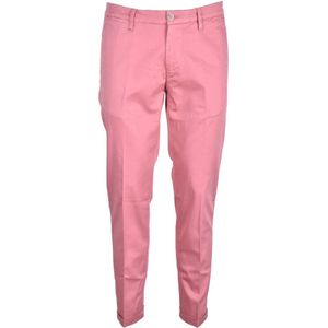 Re-Hash, Heren, Broeken, Roze, Maat: W35 Katoen,