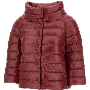 Herno, Dames, Jassen, Rood, Maat: S Katoen,