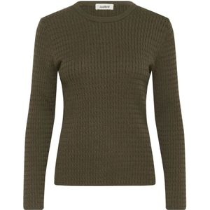 Soaked in Luxury, Dames, Truien, Groen, Maat: XL Viscose,