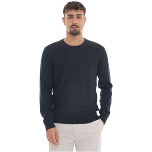 Gant, Heren, Truien, Blauw, Maat: 2XL Katoen,