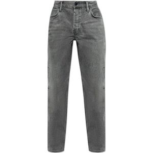 AllSaints, Heren, Jeans, Grijs, Maat: W28 L32 Katoen,