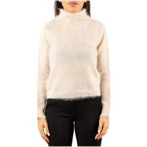 Max Mara, Dames, Truien, Beige, Maat: S Wol,