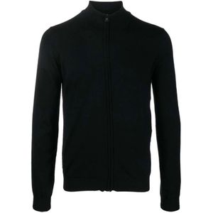 Vesten - Effen - Knitwear - Lange Mouw - Slanke Pasvorm