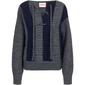 Iceberg, Dames, Truien, Veelkleurig, Maat: S Wol,