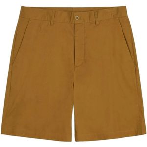 Fred Perry, Heren, Korte broeken, Bruin, Maat: W30 Katoen,