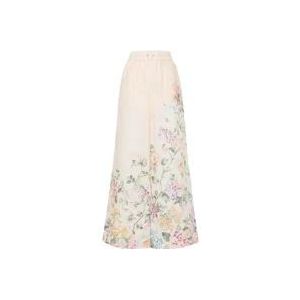 Zimmermann Bloemen Palazzo Broek , Multicolor , Dames , Maat: XS