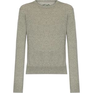 Yohji Yamamoto, Dames, Truien, Grijs, Maat: M Katoen,