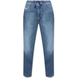 Diesel, Dames, Jeans, Blauw, Maat: W24 Katoen,