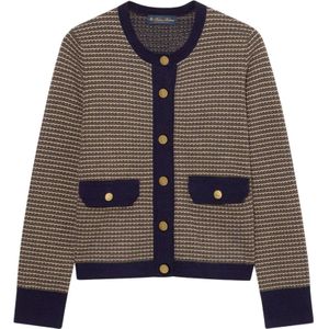 Brooks Brothers, Dames, Truien, Blauw, Maat: XS Wol,