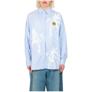 Barrow, Dames, Blouses & Shirts, Veelkleurig, Maat: M Katoen,