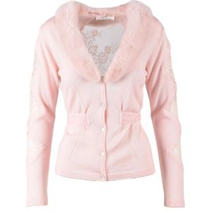 Blumarine, Dames, Truien, Roze, Maat: XS Taf,
