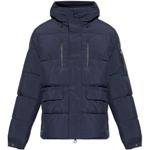 Save The Duck, Heren, Jassen, Blauw, Maat: L Leer,