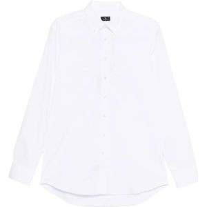 Etro, Heren, Overhemden, Wit, Maat: 5XL Katoen,