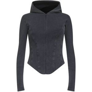 Balenciaga, Dames, Sweatshirts & Hoodies, Zwart, Maat: M Katoen,