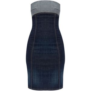 Dsquared2 Denim jurk , Blue , Dames , Maat: XS