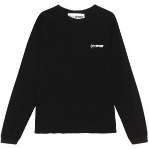 Opéra Sport, Dames, Tops, Zwart, Maat: XS Katoen,