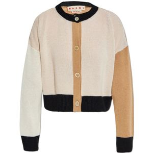 Marni, Dames, Truien, Beige, Maat: M Kasjmier,