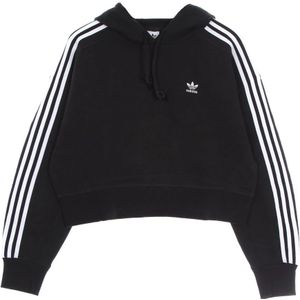 Adidas, Dames, Sweatshirts & Hoodies, Zwart, Maat: 2XL Katoen,