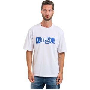 HUGO - Nugix - T-shirt - Wit - Katoen